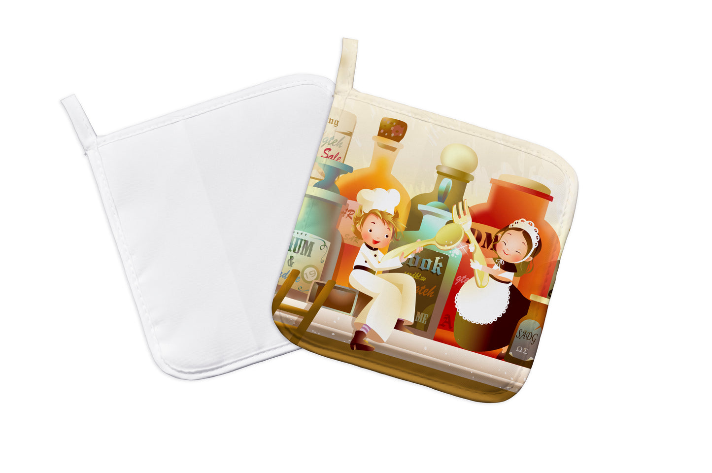 SUBLIMATABLE POT HOLDER (8 PACK)