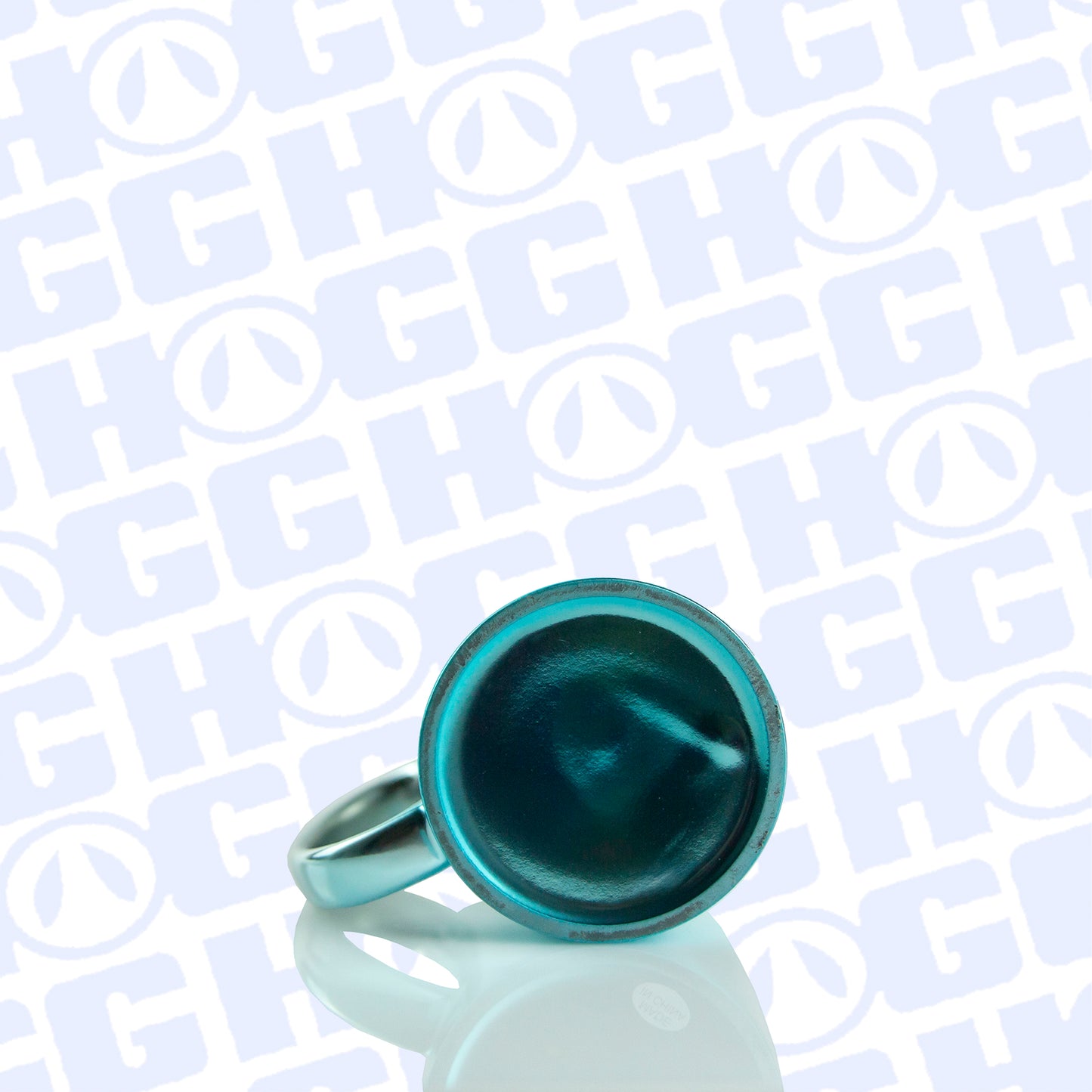 ÉTUI POUR TASSE OMBRE SUBLIMATABLE DE 11 oz (24 UNITÉS) - ARGENT/BLEU