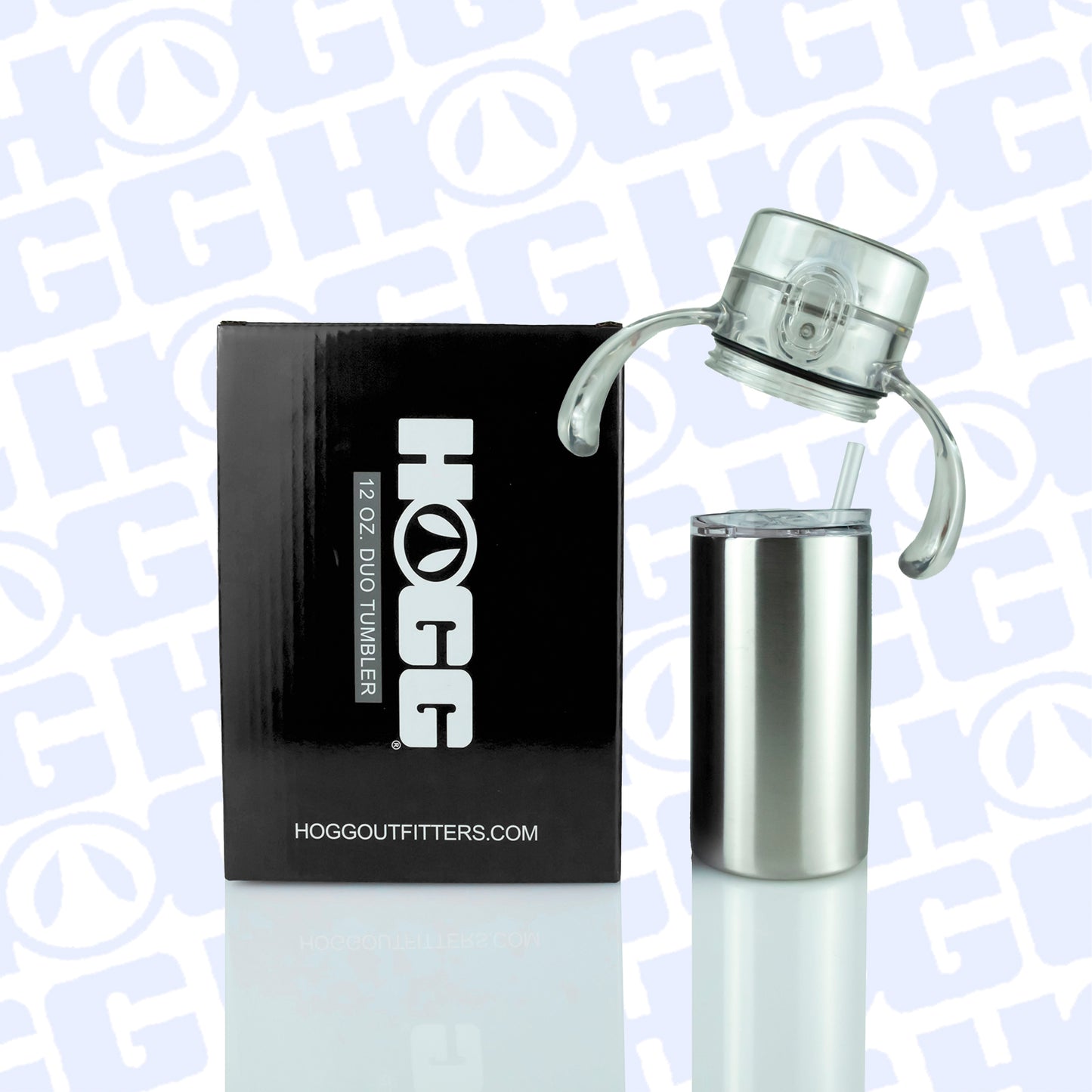 12oz SUBLIMATABLE CLEAR DUO TUMBLER