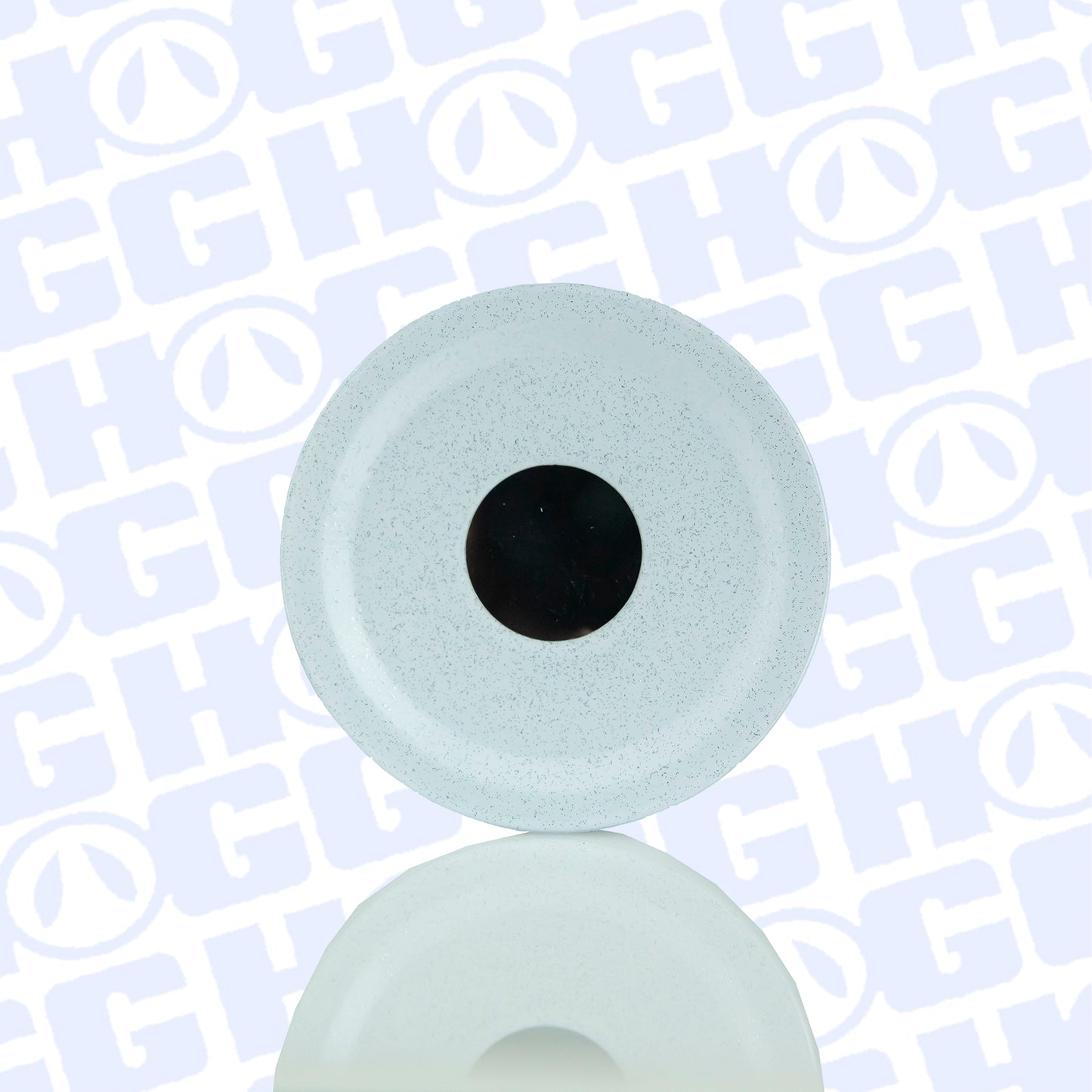 VASO SUBLIMABLE DE 20 OZ CON BORDE DELGADO Y BRILLO METÁLICO (24 UNIDADES) - BLANCO