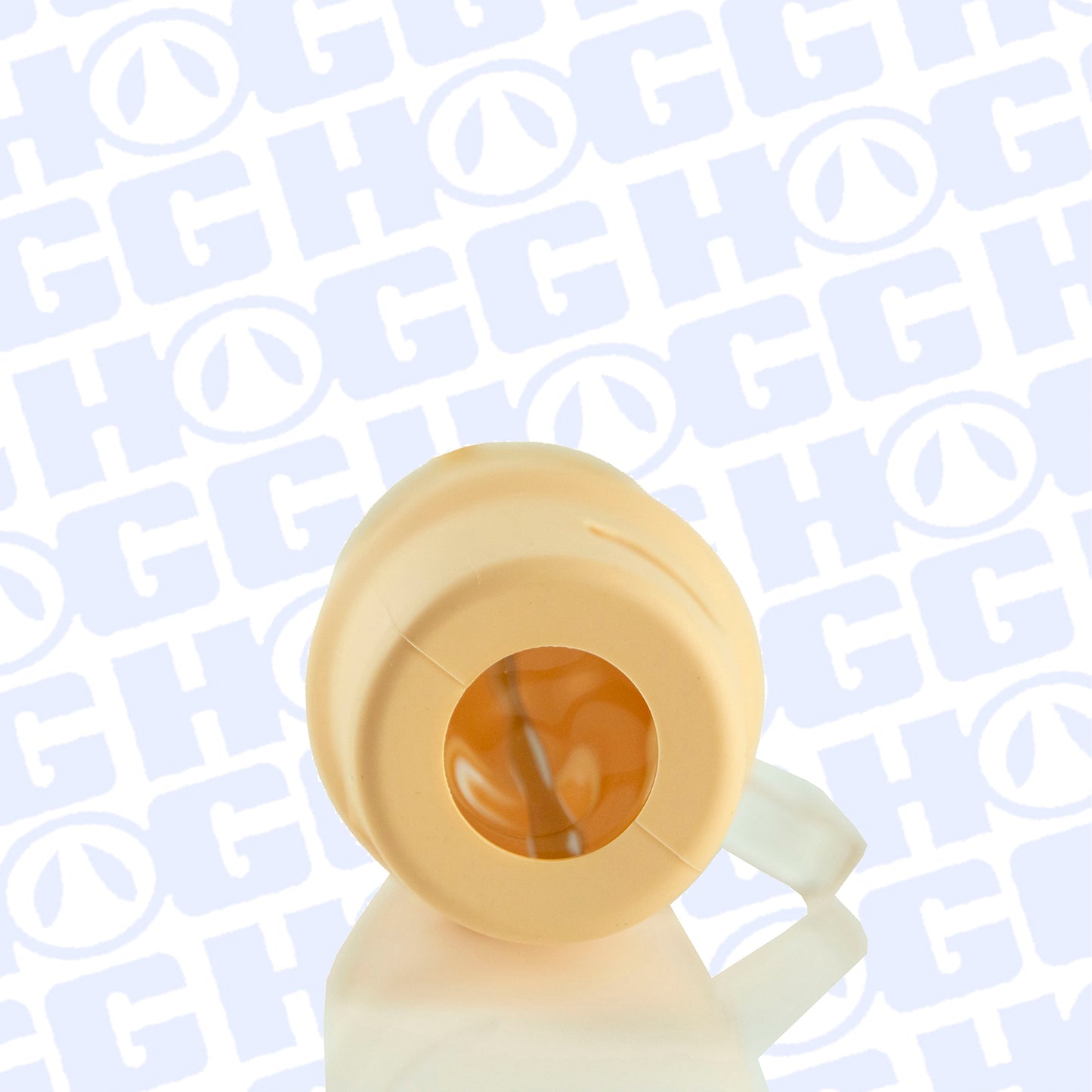 32oz GLASS MUG W/ HANDLE & SLEEVE CASE - TAN (20 UNITS)