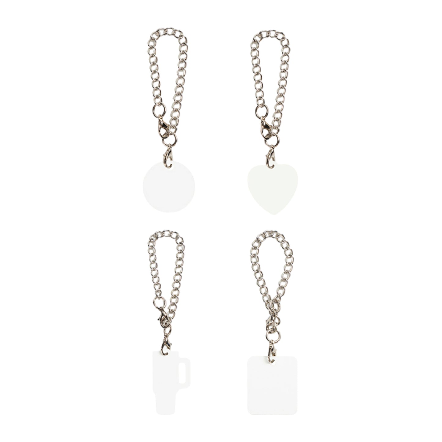 SUBLIMATABLE TUMBLER CHARM TAG - 12 PACK