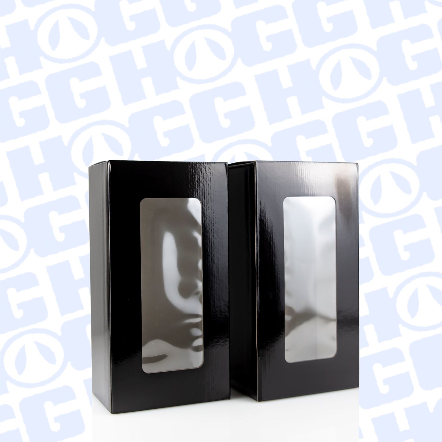 Large Gift Box w/ Window - 2 Pack - detail view | custom tumbler gift box