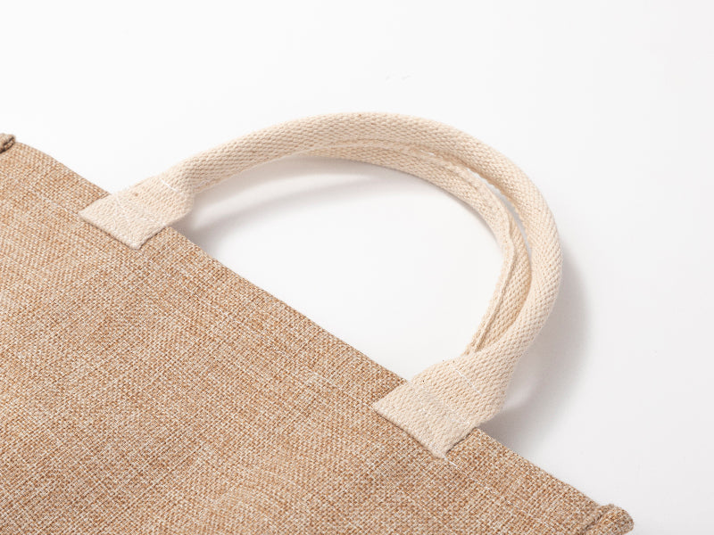 SUBLIMATABLE LINEN TOTE BAG (4 PACK)