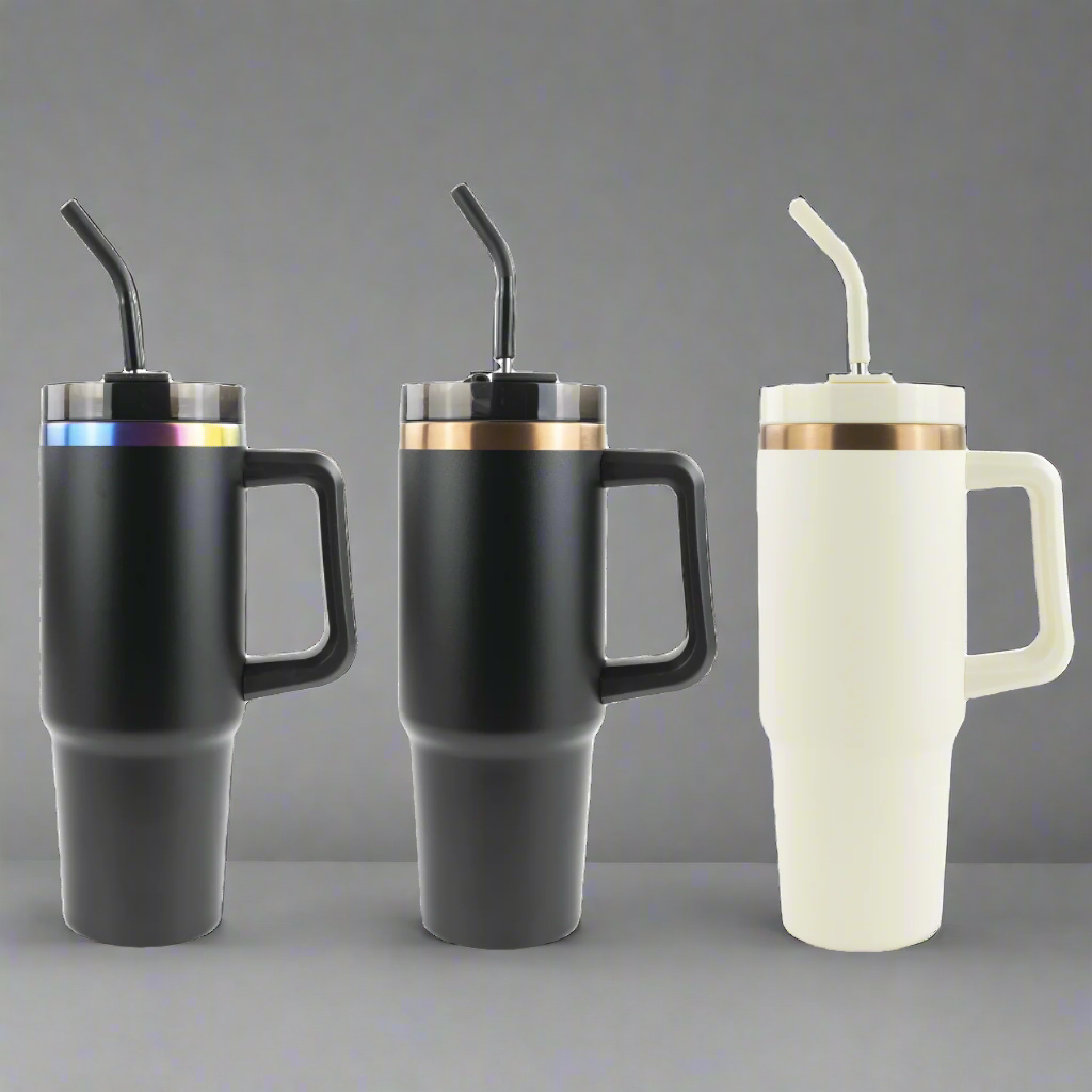 30oz POWDER COATED TRAVELER TUMBLER