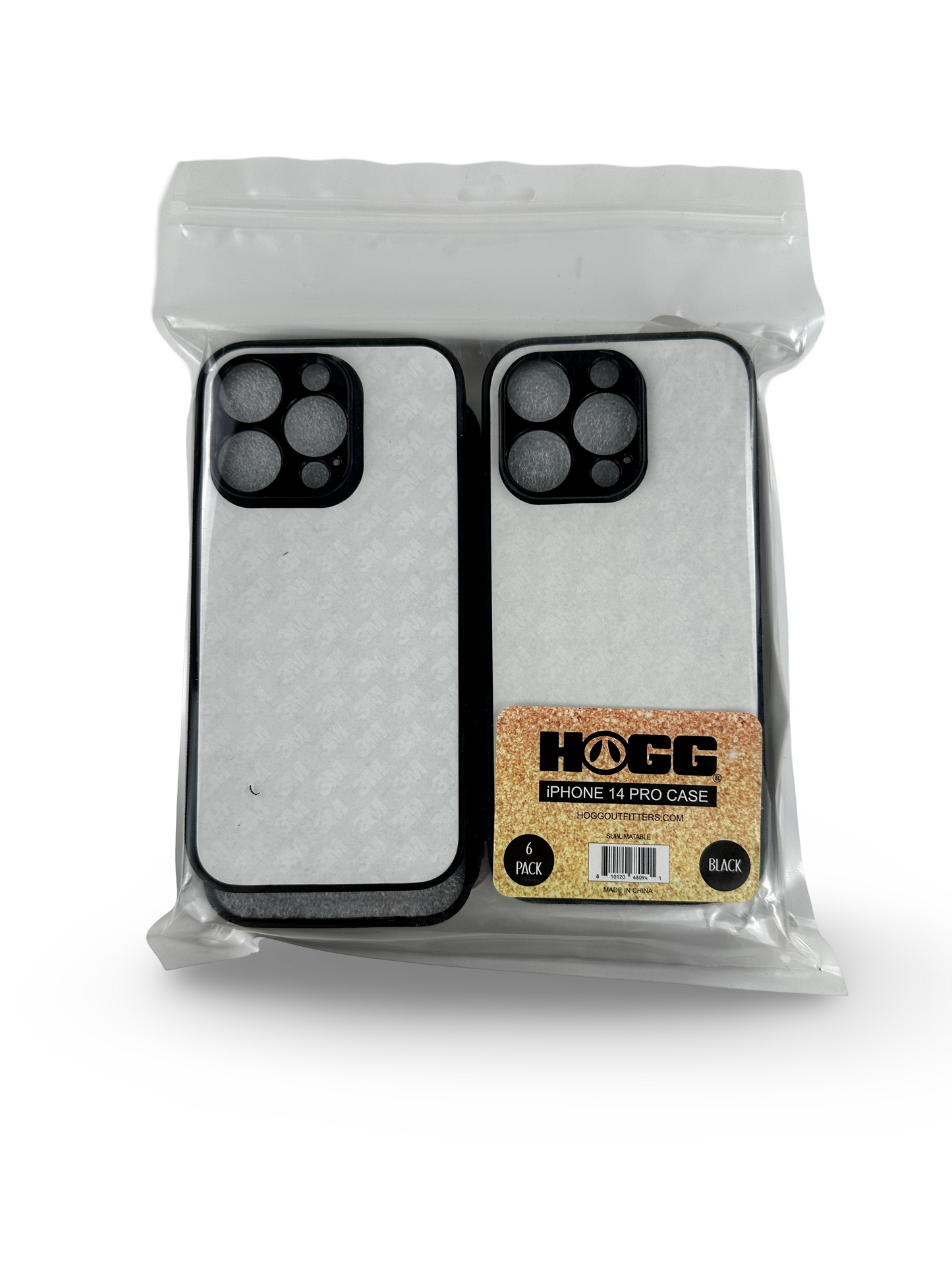 COQUE DE TÉLÉPHONE SUBLIMATABLE (LOT DE 6)