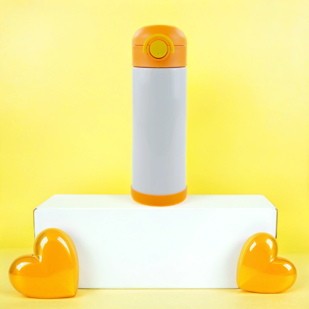 12oz SUBLIMATABLE SIPPY CUP