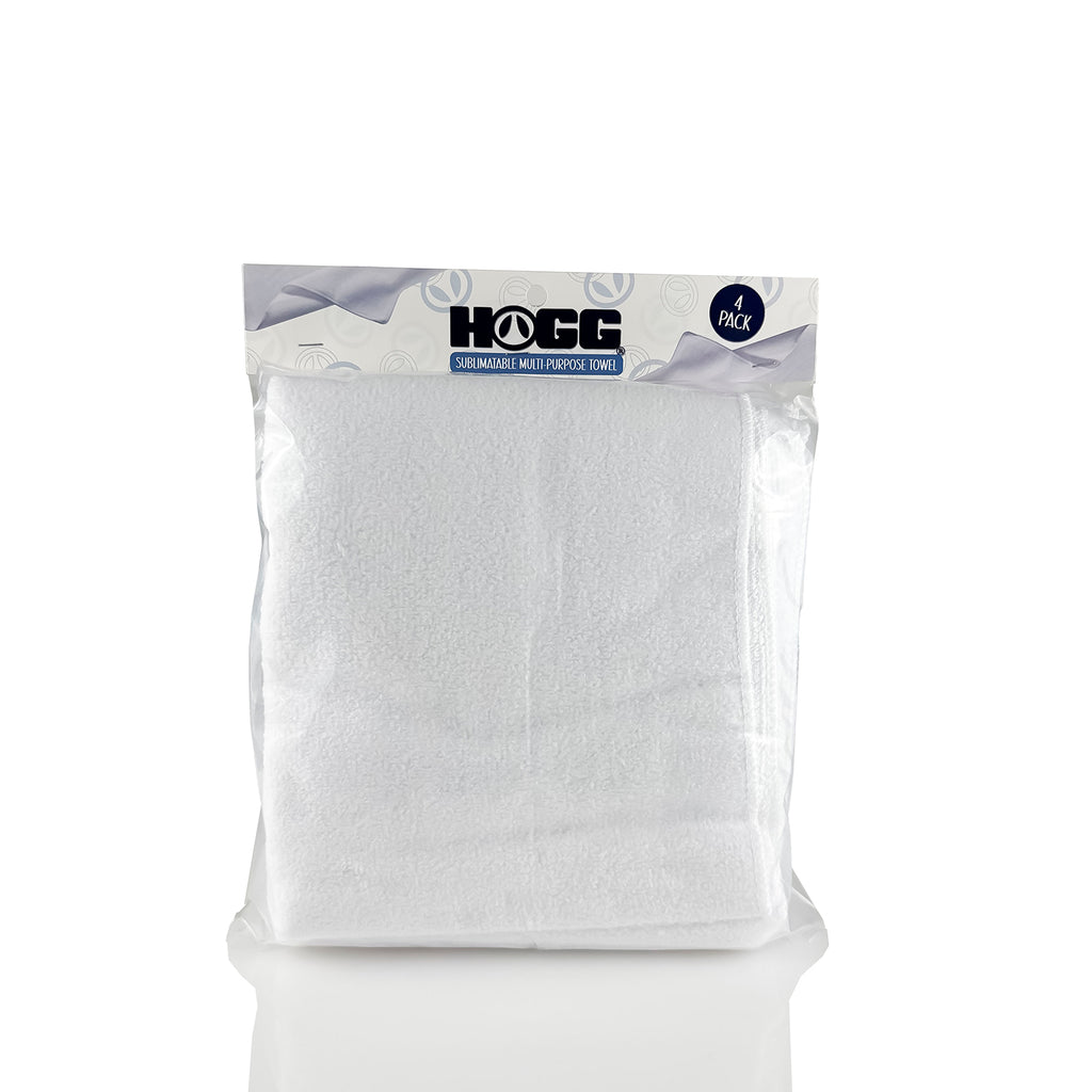SUBLIMATABLE MULTIPURPOSE TOWEL 4 PACK The Stainless Depot