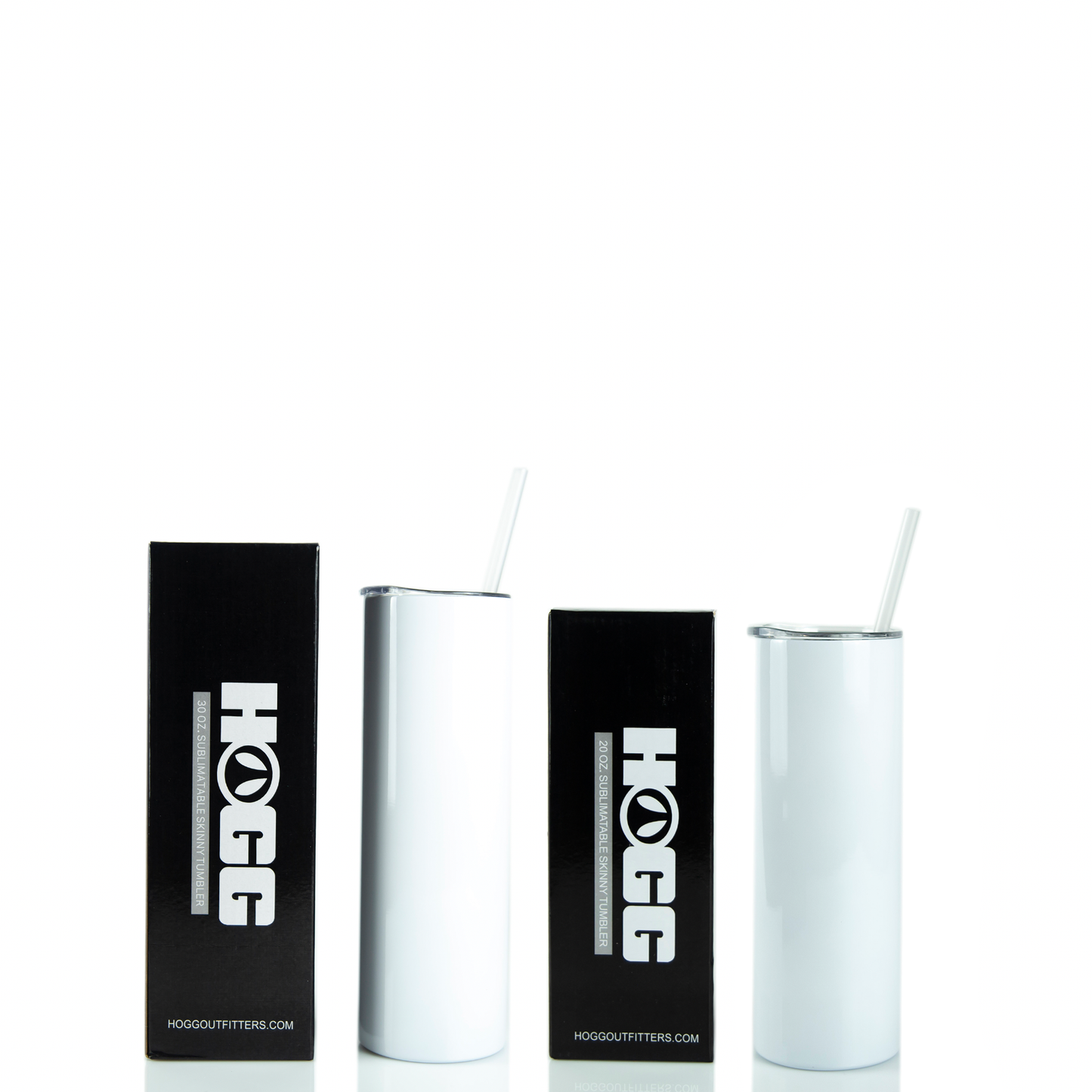 HALFIE 20oz & 30oz SUBLIMATABLE SKINNY BUNDLE (12 UNITS)