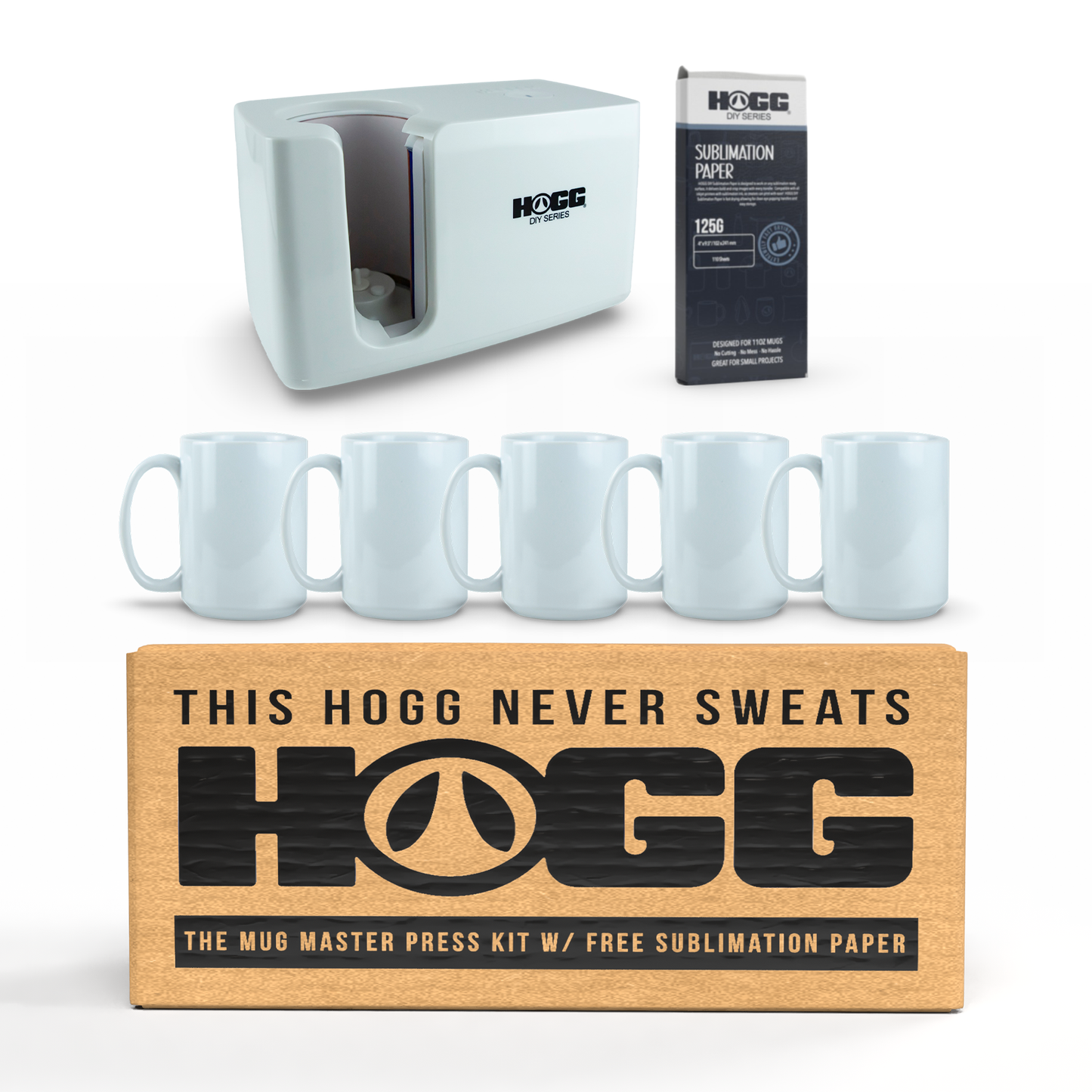 The Mug Master Press Kit w/ Free Sublimation Paper