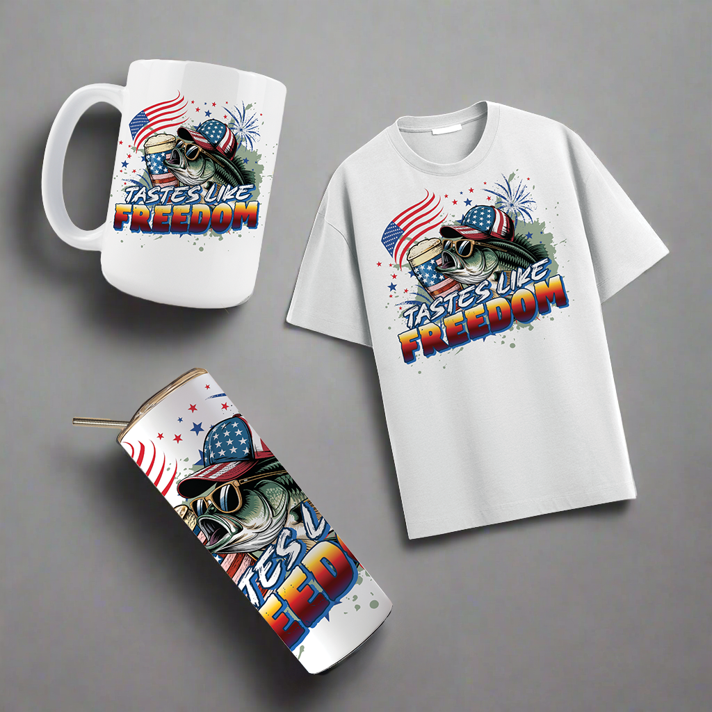 MULTI PRODUCT USE - DIGITAL SUBLIMATION DESIGNS - FOURTH OF JULY