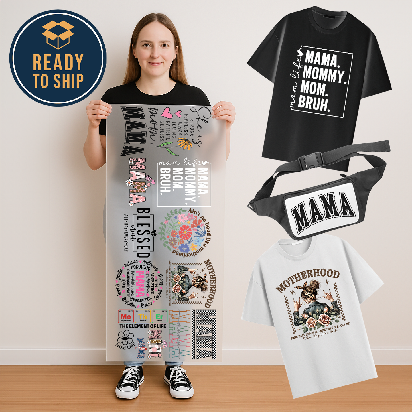 DTF GANG SHEET - READY-TO-PRESS DESIGNS