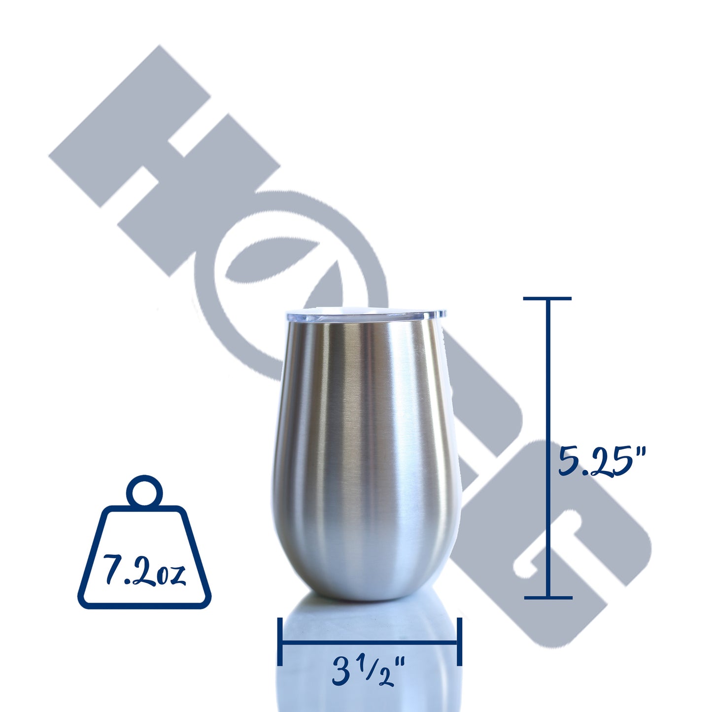 COFFRET DE VERRES À VIN SANS PIED DE 14 oz (25 UNITÉS)