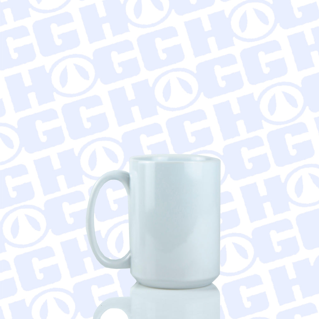 15oz. White Sublimation Mug (Coffee Cup) w/ Pearl Coating, case of
