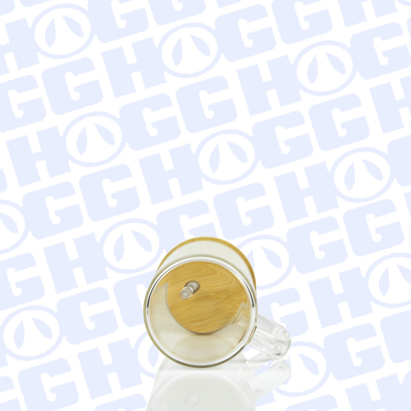 17oz SUBLIMATABLE GLASS COFFEE MUG CASE (25 UNITS) - CLEAR