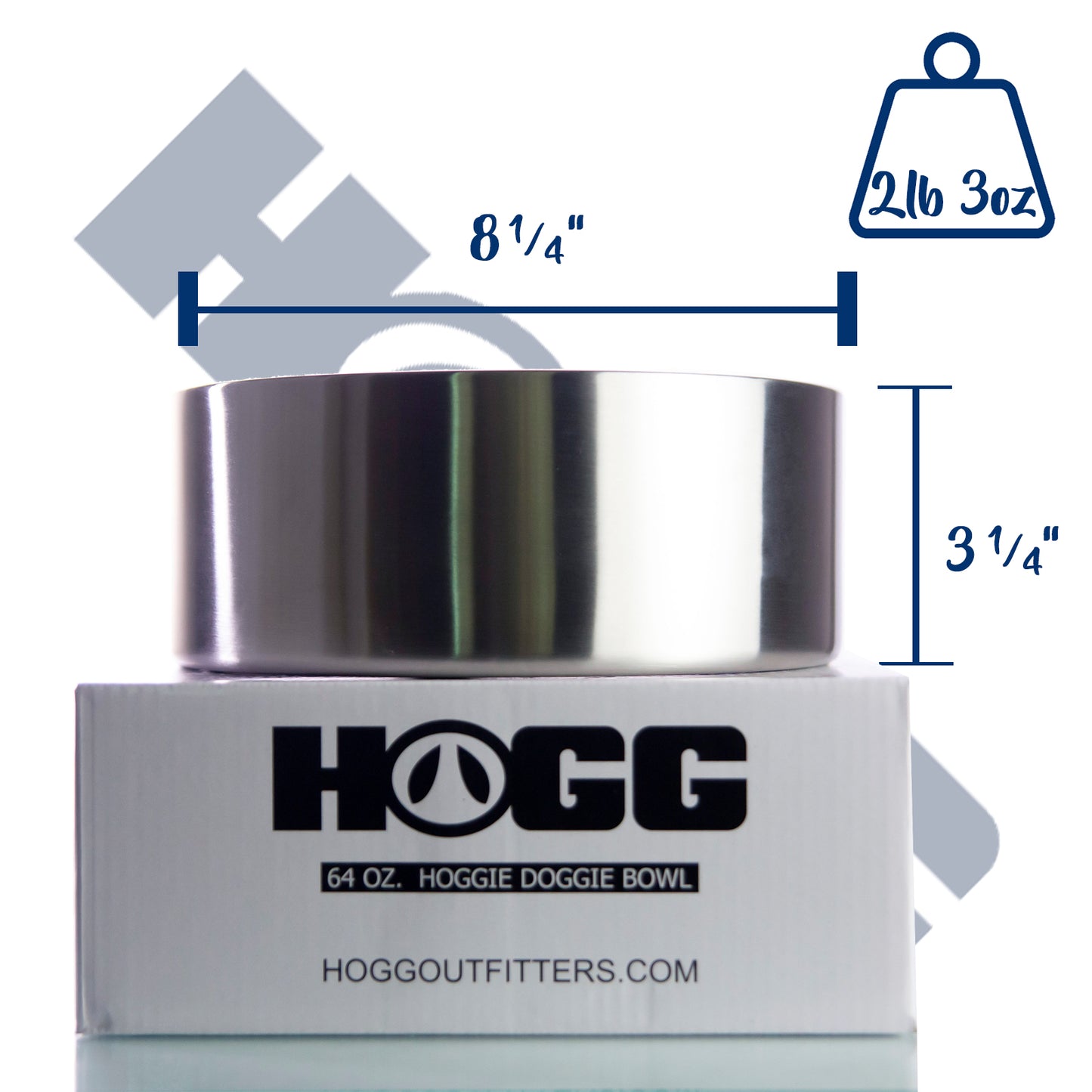 64oz HOGGIE DOGGIE BOWL