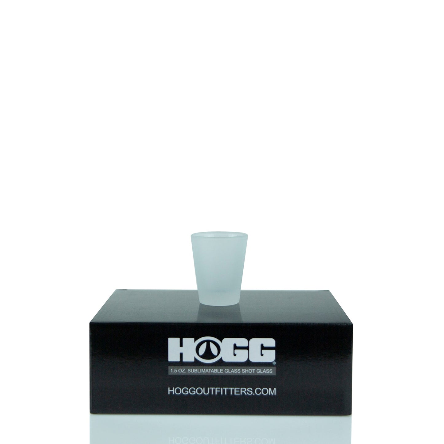 1.5oz SUBLIMATABLE MATTE GLASS SHOT GLASS (12 UNITS)