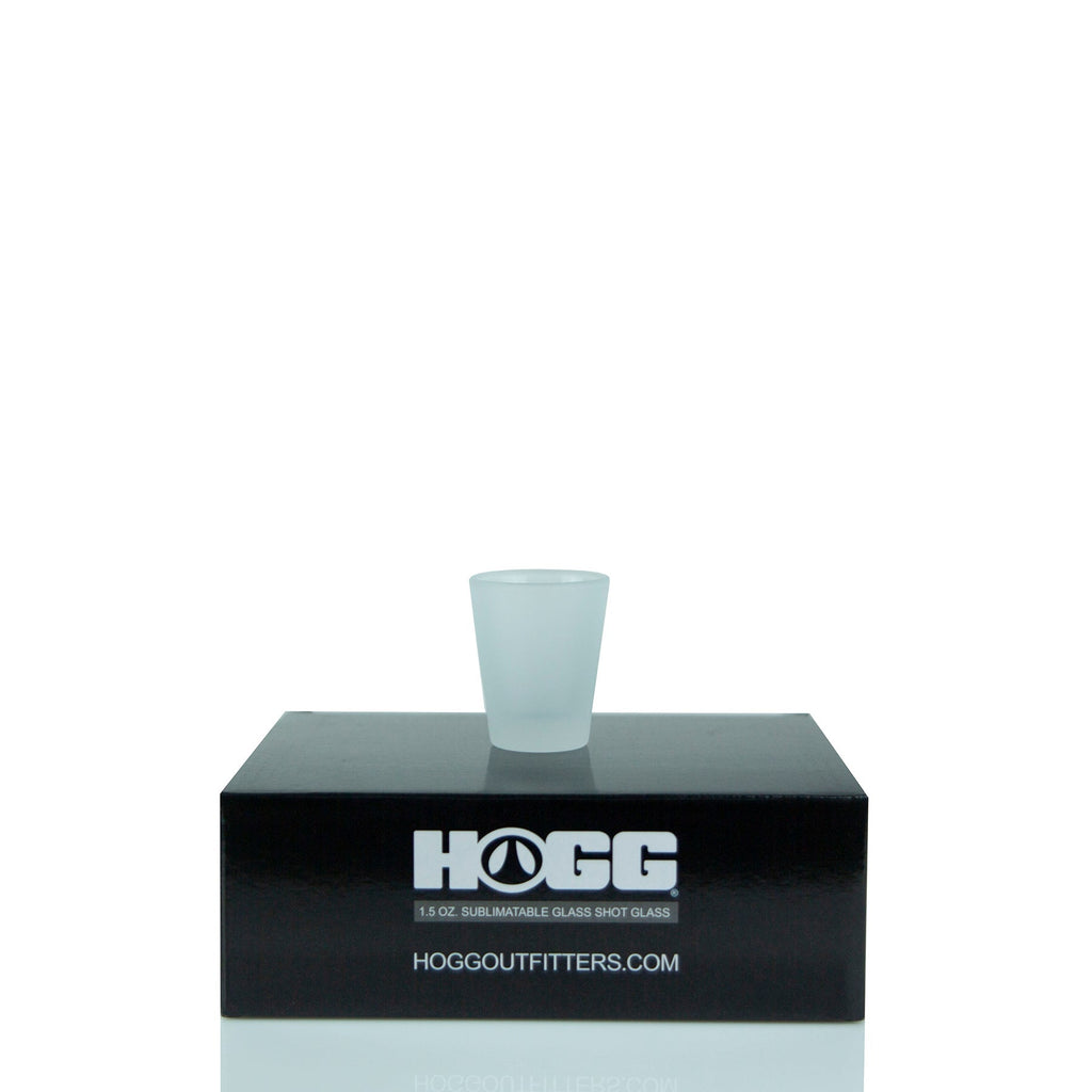 1.5oz Sublimatable Matte Glass Shot Glass Case (144 Units) The