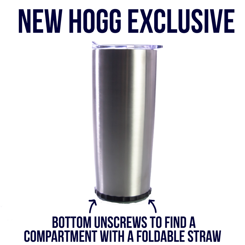 20 Oz Stainless Steel Hogg Sublimation Tumblers With Straw Ideal For  Sublimation, Straight And Blank Design USA Warehouse From Officesupply,  $3.72