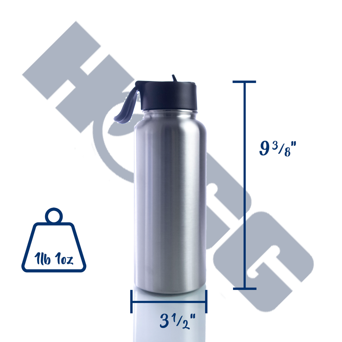 32oz SUBLIMATABLE HYDRO HANDLE BOTTLE