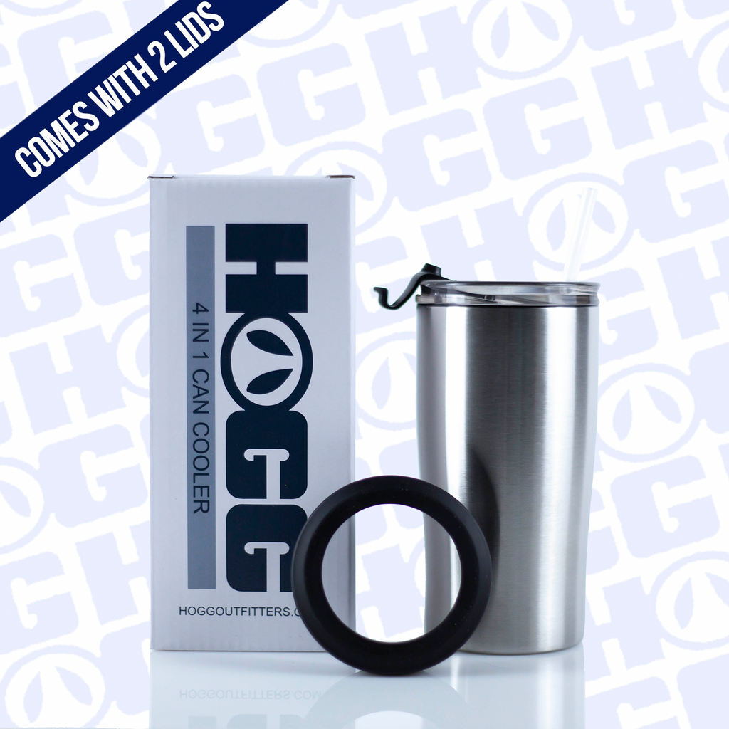 Sticker Collage 4-in-1 Stainless Steel Can Cooler