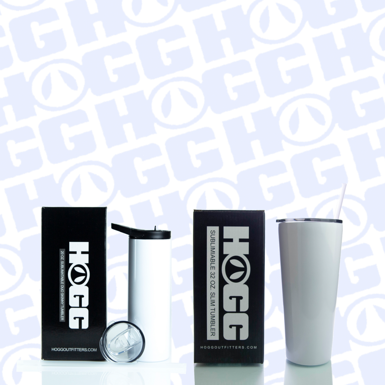 20oz SUBLIMATABLE DUO SKINNY & 32oz SUBLIMATABLE SLIM TINY BUNDLE (6 UNITS)