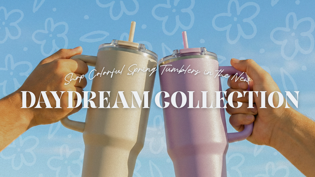 Shop Colorful Spring Tumblers in the New DayDream Collection