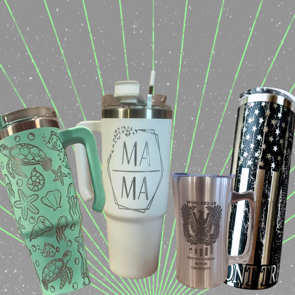 How to Add Laser Engraving to Your Custom Tumbler Repertoire – The  Stainless Depot