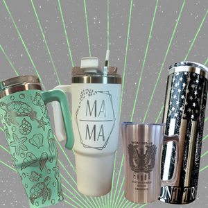 How to Add Laser Engraving to Your Custom Tumbler Repertoire
