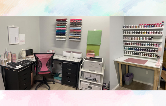 organize craft room space