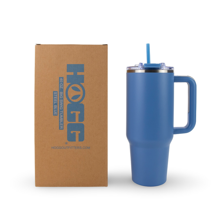 40oz Powder Coated Big Swig Tumbler Case (24 Units)