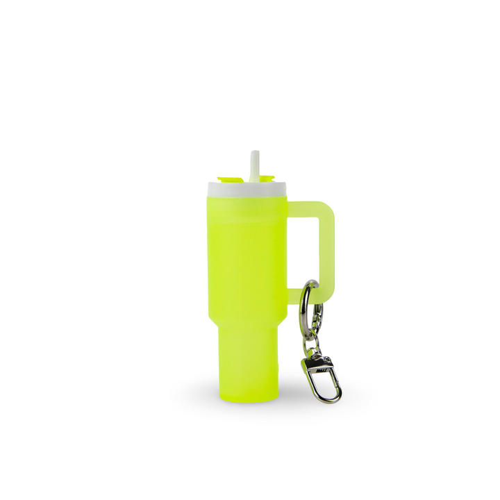 Mini Tumbler Chapstick Holder + Keychain