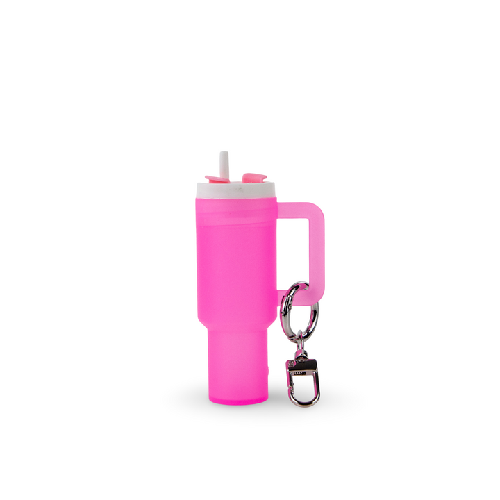 Mini Tumbler Chapstick Holder + Keychain