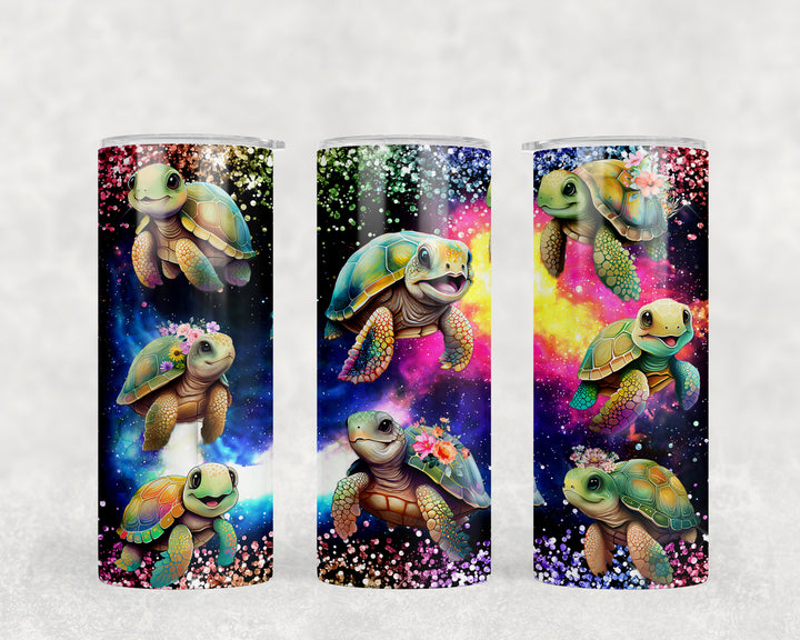 Assorted Ready to Press Sublimation Prints for 20oz Straight Skinny Tumblers (10 Pack) - Collection a — Rainbow