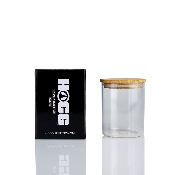 10oz Sublimatable Candle Jar Case (24 Units) - Clear