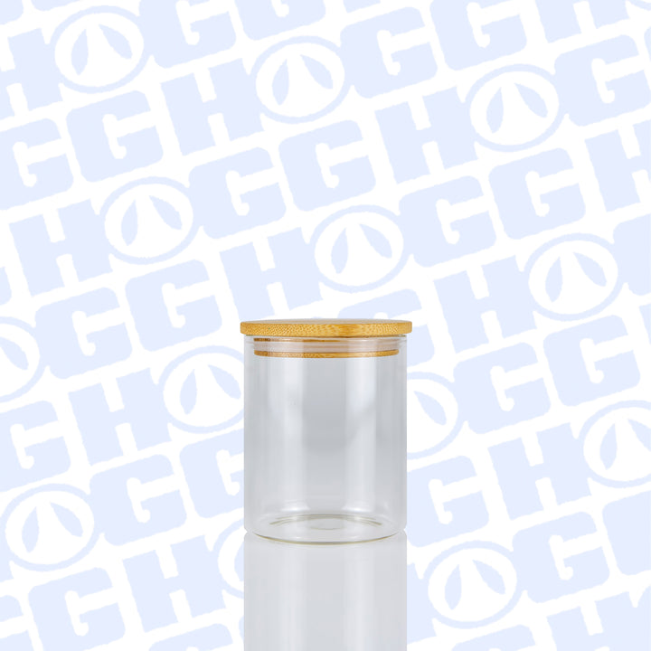 10oz Sublimatable Candle Jar Case (24 Units) - Clear