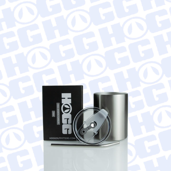 10oz Sublimatable Shortie Tumbler Case (25 Units) - Clear
