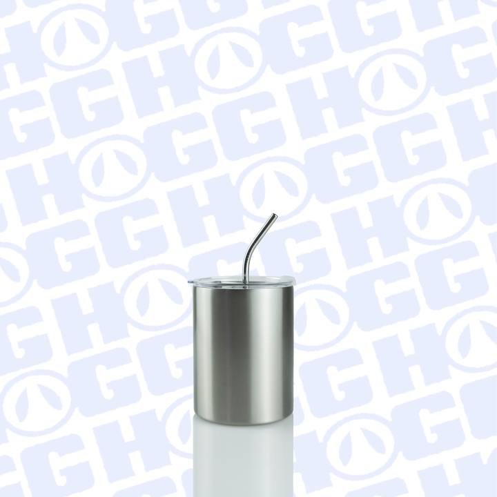 10oz Sublimatable Shortie Tumbler Case (25 Units) - Clear
