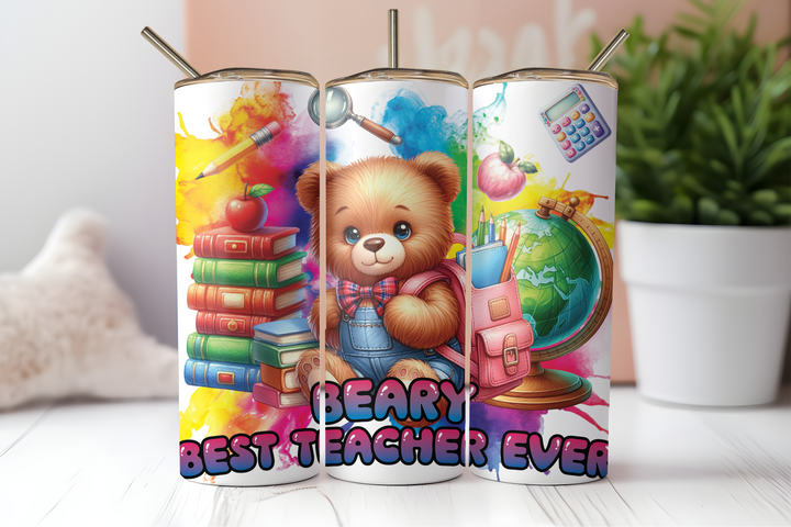 Digital Sublimation Designs - Back to School Teachers — 40oz Big Swig — Science is Lit