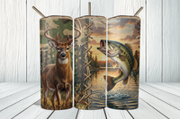 Assorted Ready to Press Sublimation Tumbler Prints (12 Pack) - Fishing Hunting Season