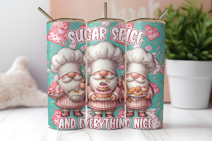 Assorted Ready to Press Sublimation Tumbler Prints (12 Pack) - Sugar and Spice