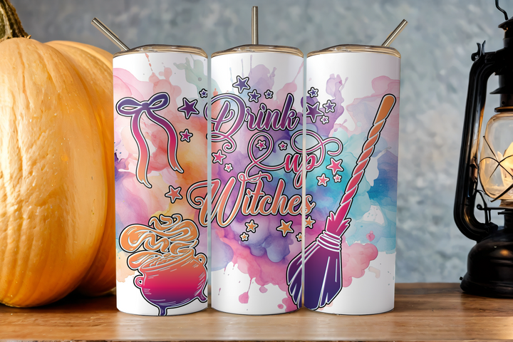 Assorted Ready to Press Sublimation Tumbler Prints (12 Pack) - Halloween 2