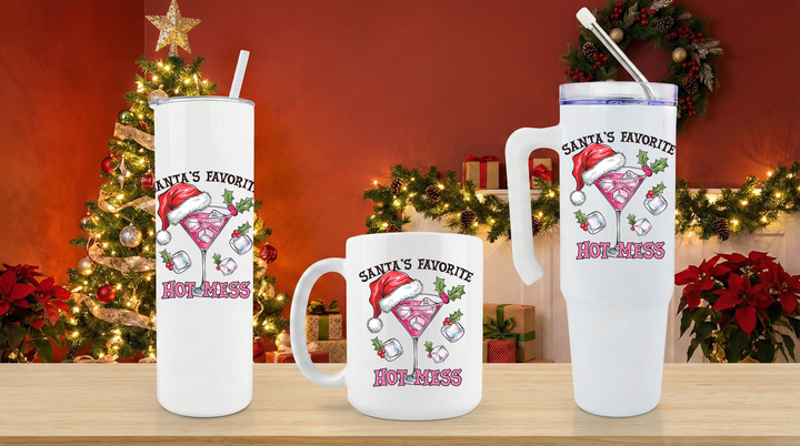 Assorted UV DTF Multi-Use Gang Sheet - Merry Christmas