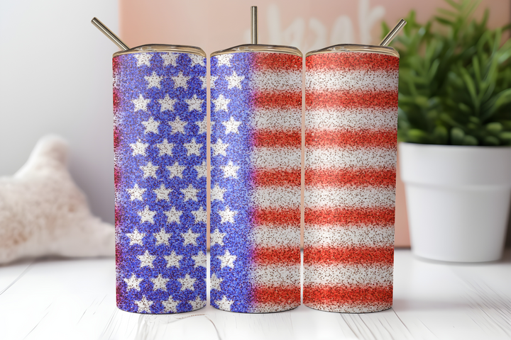 Digital Sublimation Designs - Fourth of July Tumbler Wraps — 40oz Big Swig — Cow Girl Life