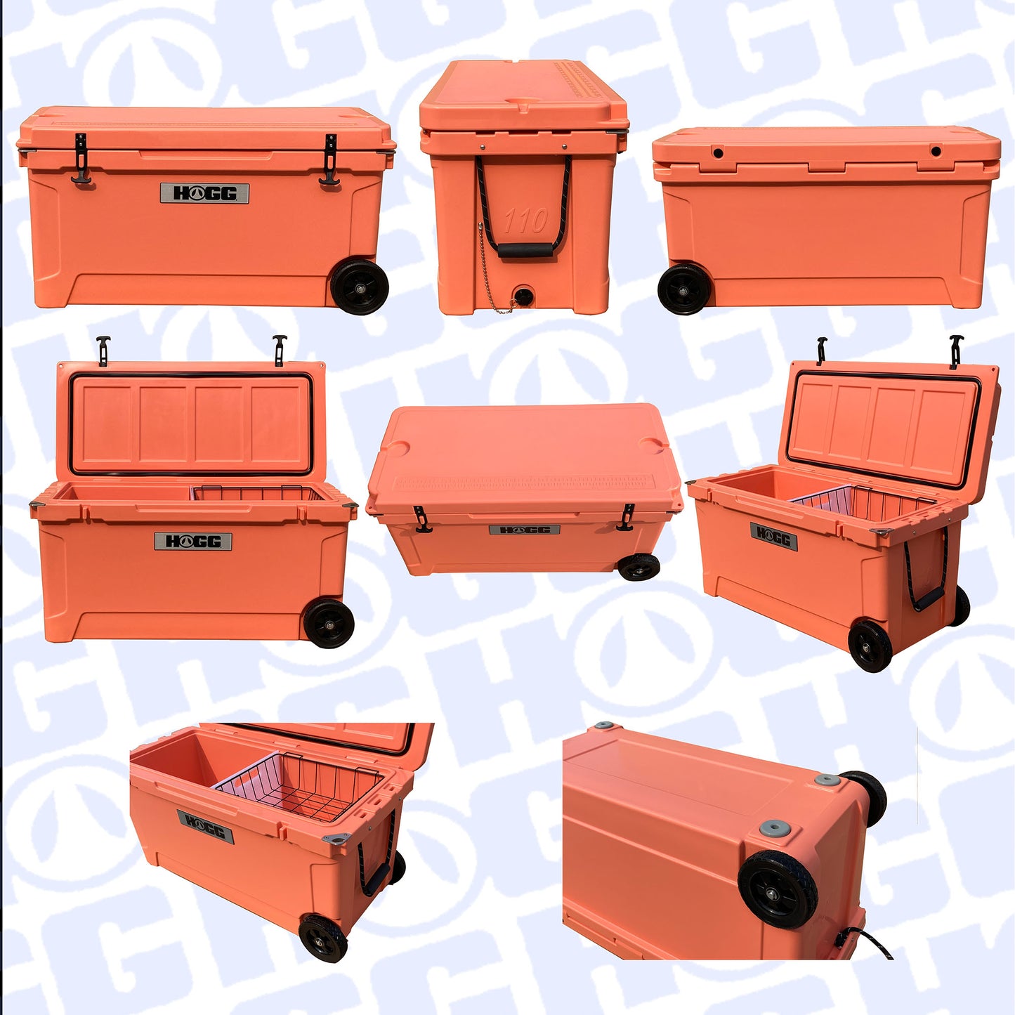 110QT HOGG COOLERS - PASTEL COLLECTION