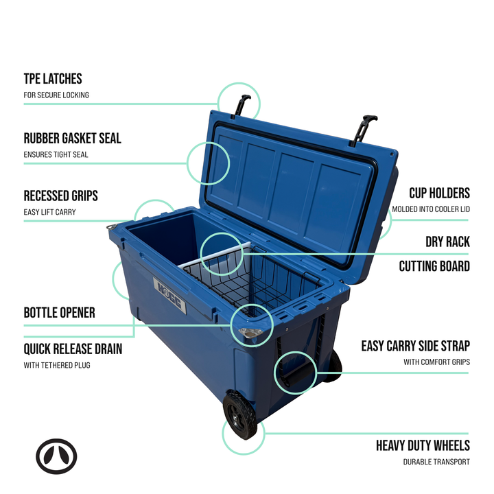 65qt Hogg Coolers — Toledo Twilight