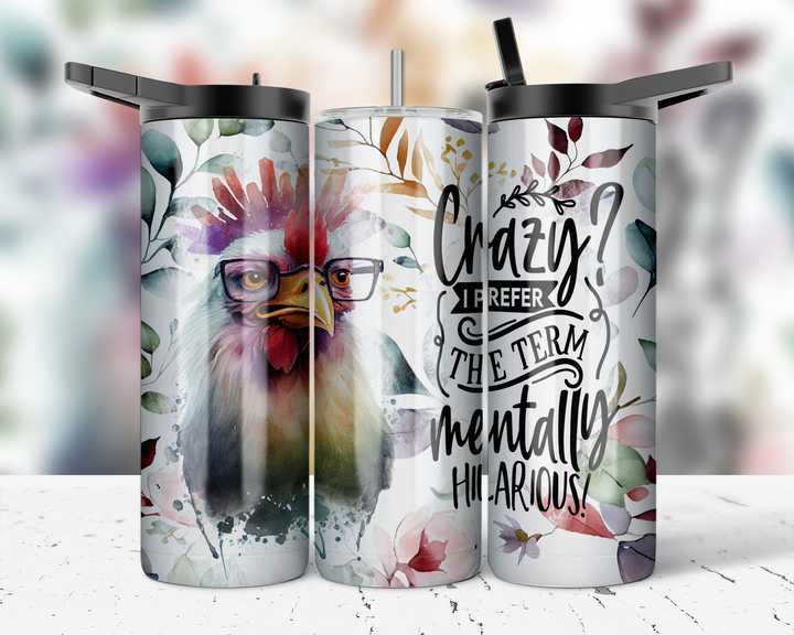 Assorted Ready to Press Sublimation Prints for 20oz Straight Skinny Tumblers (10 Pack) - Sarcasm