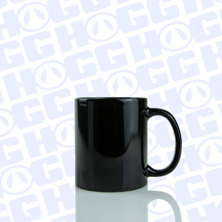11oz Glossy Mug — Black