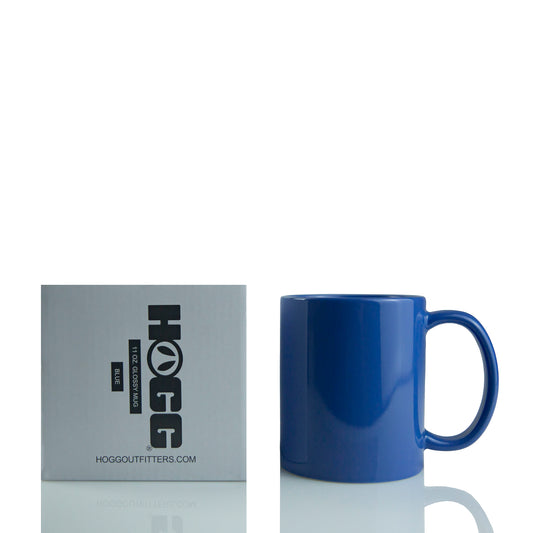 11oz GLOSSY MUG CASE (24 UNITS) - BLUE