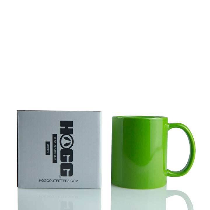 11oz Glossy Mug Case (24 Units) - Green